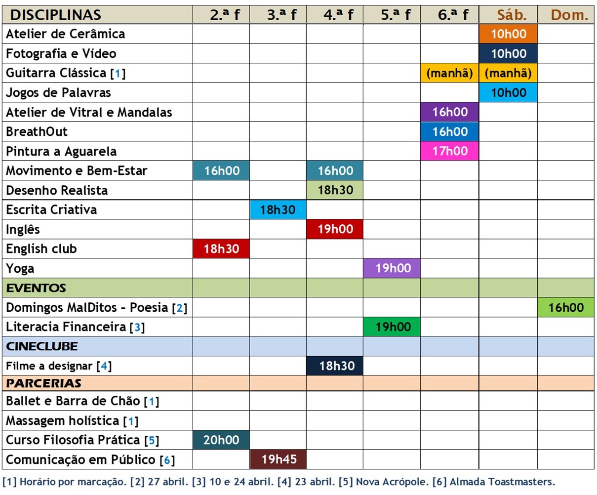 HORARIO 11ABR