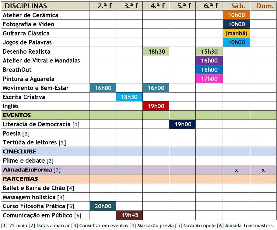 HORARIO 16MAI