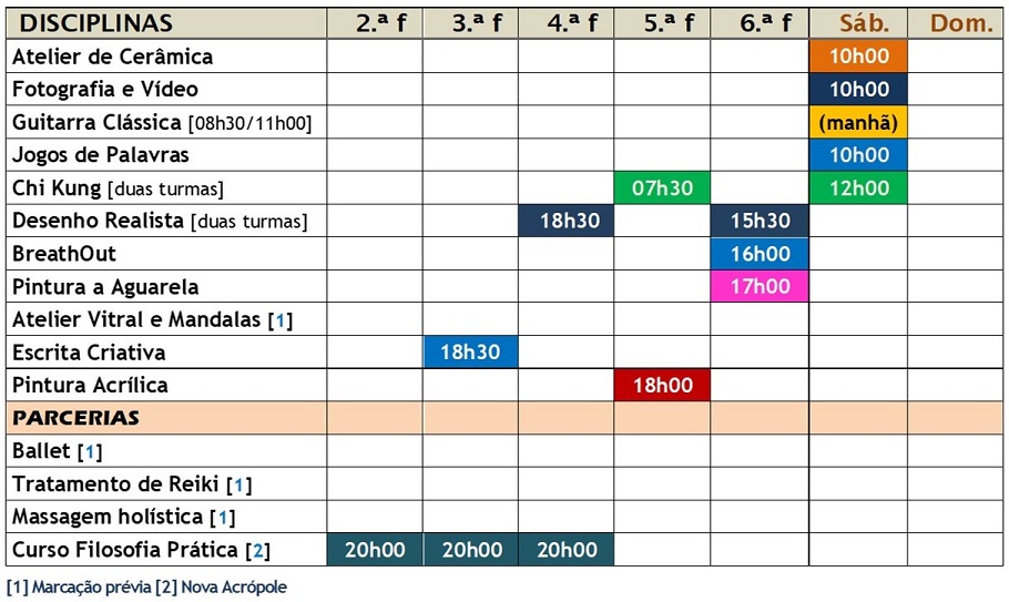 HORARIOS 18SET