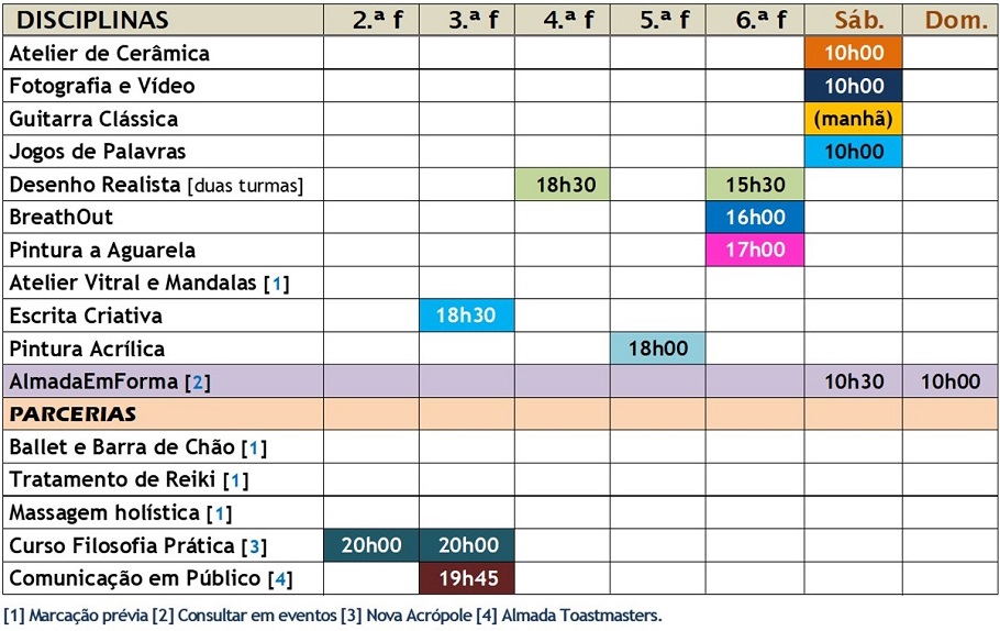 HORARIOS 25JUL